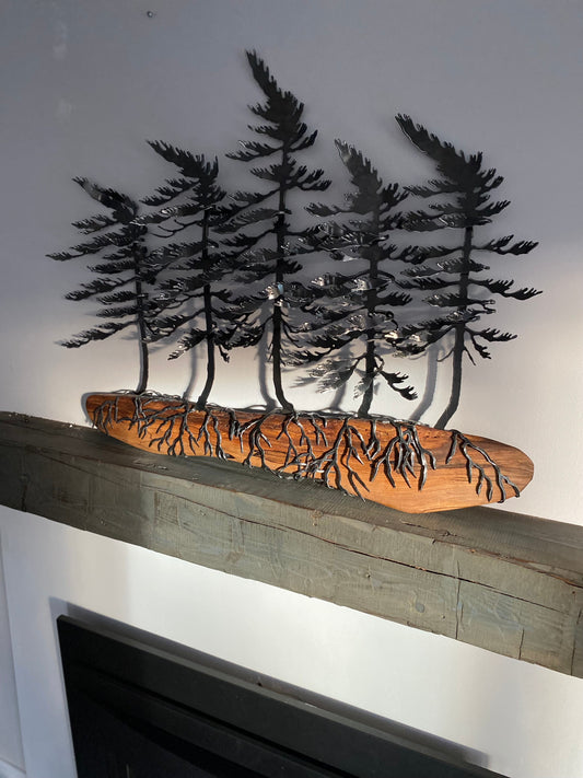 Cathy Mark Windswept Trees