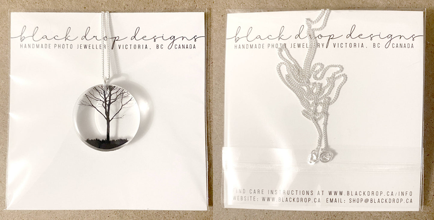 Round City Tree Necklace