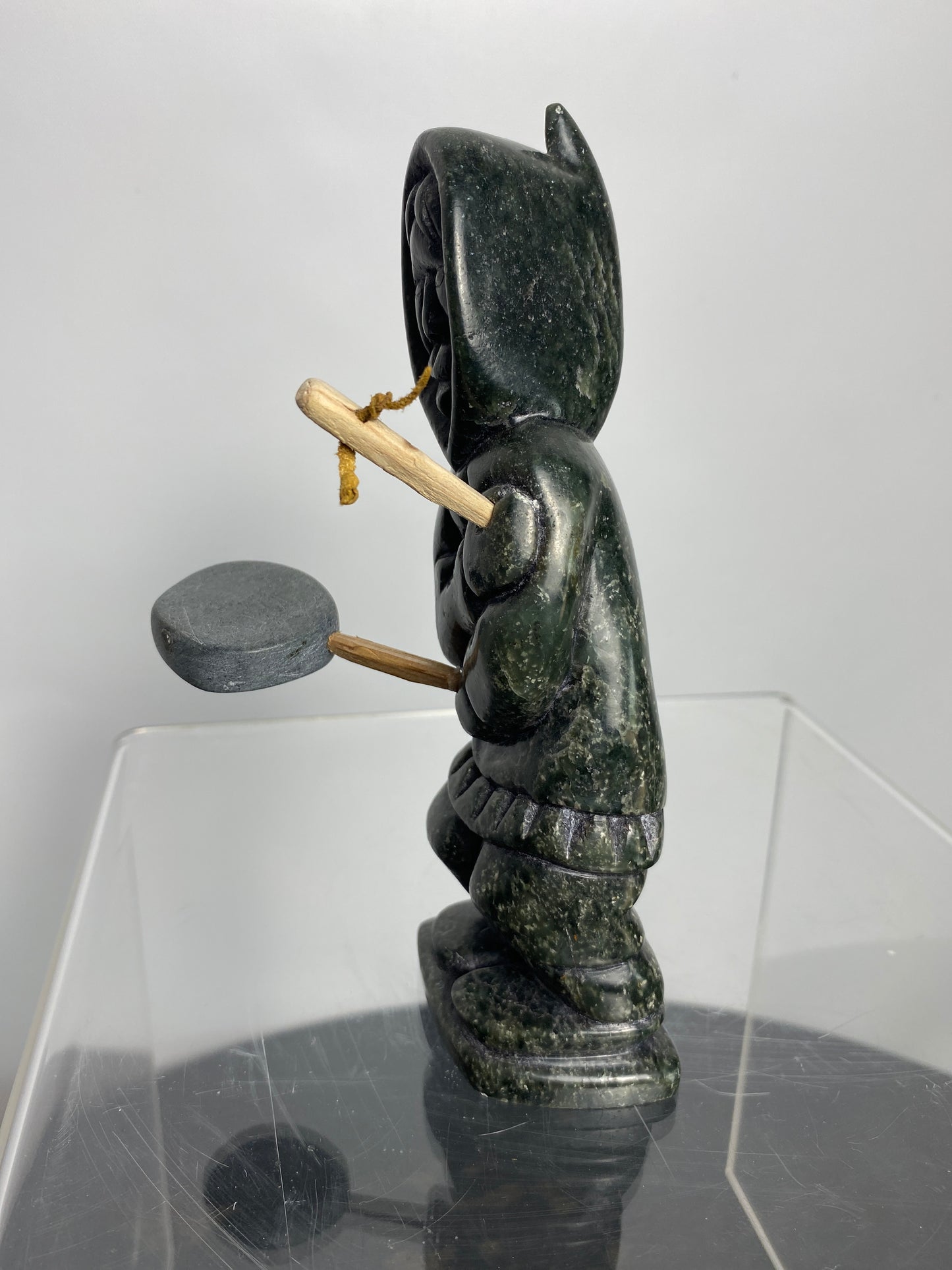 Nunavik sculpture of a drummer