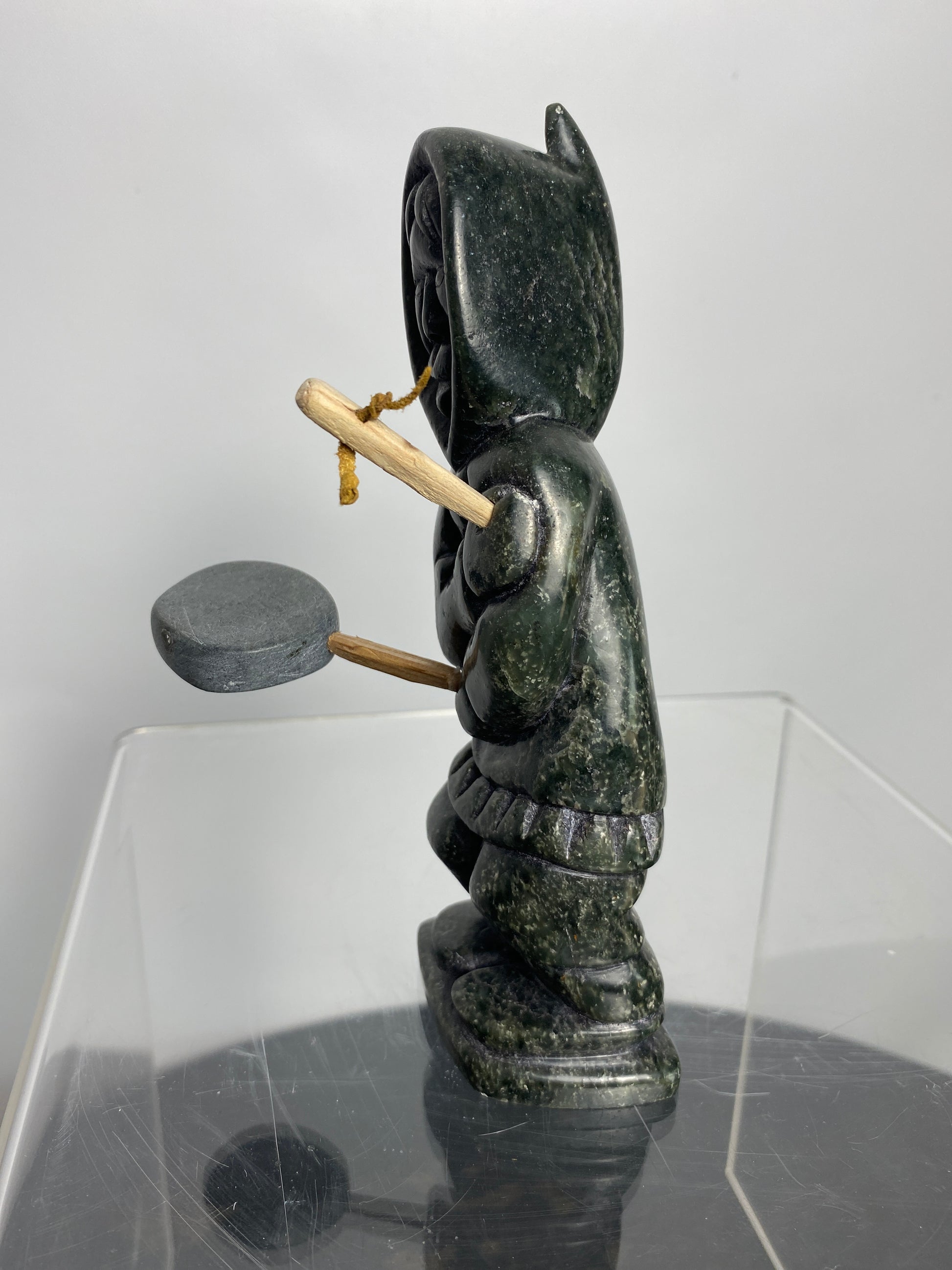 Nunavik sculpture of a drummer