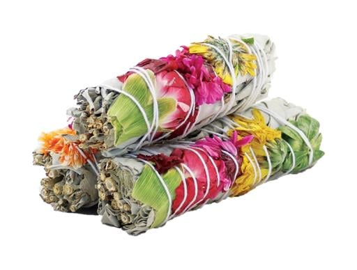 "Joy" Sage Smudge 4"