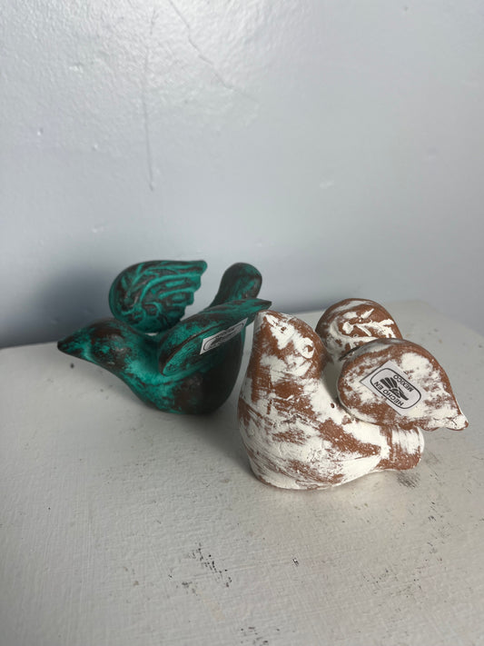 Small Clay Birds