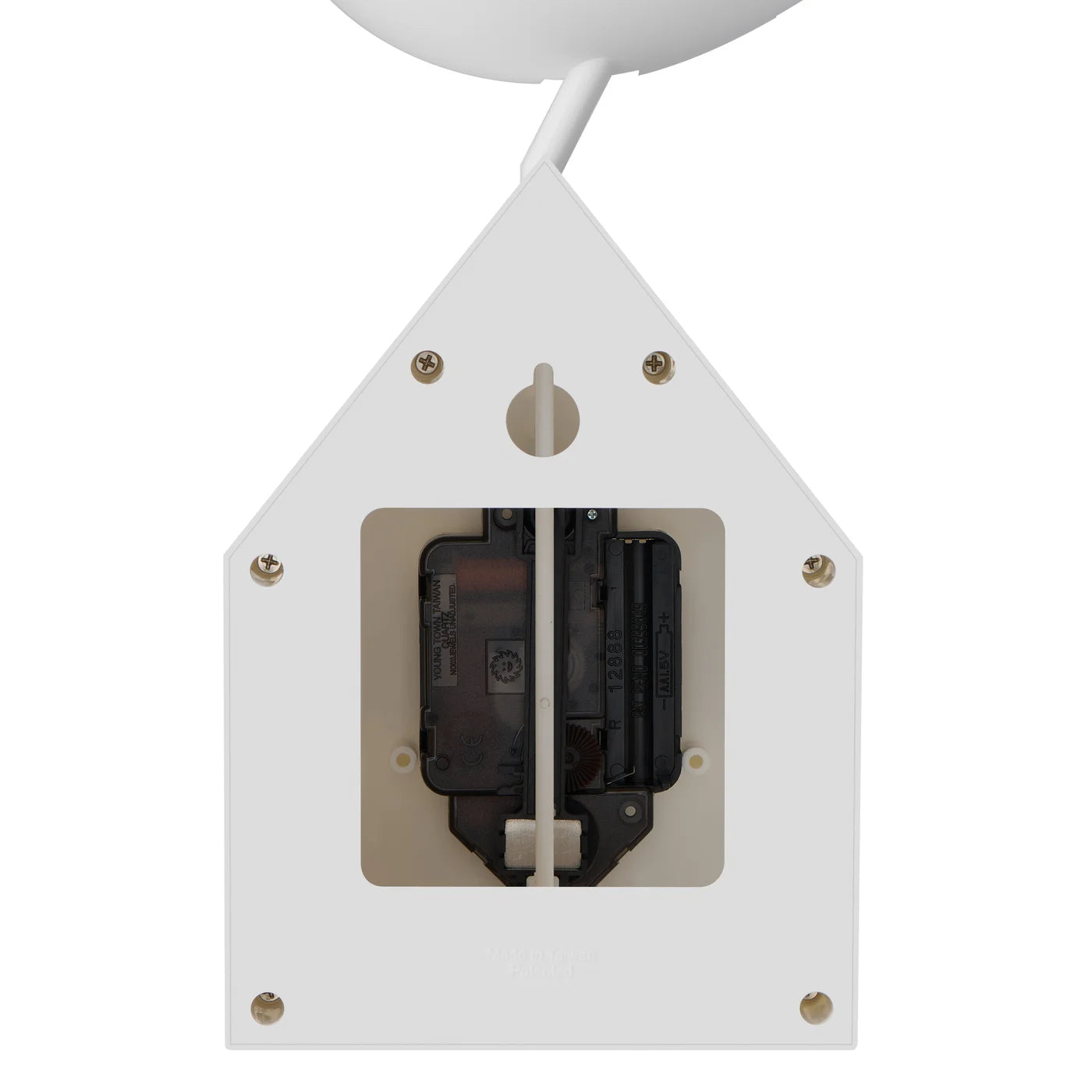 motion bird and birdhouse clock