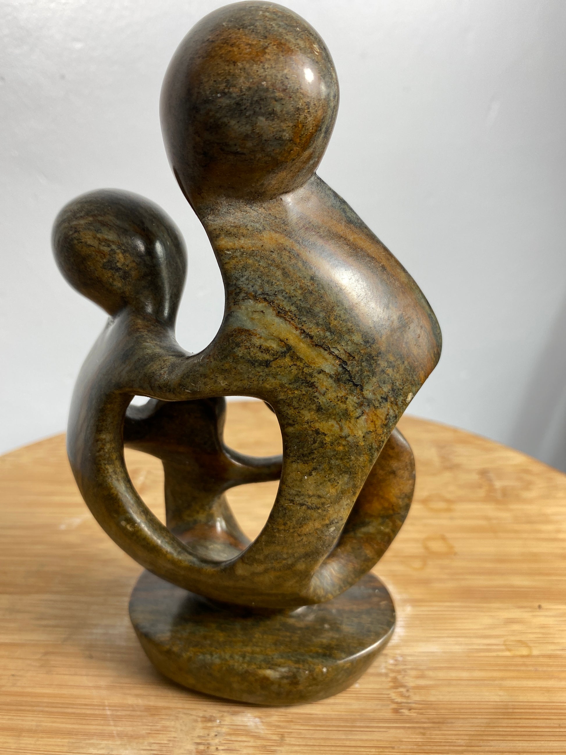 Ukama Family of 4 - Zimbabwe Stone Sculpture