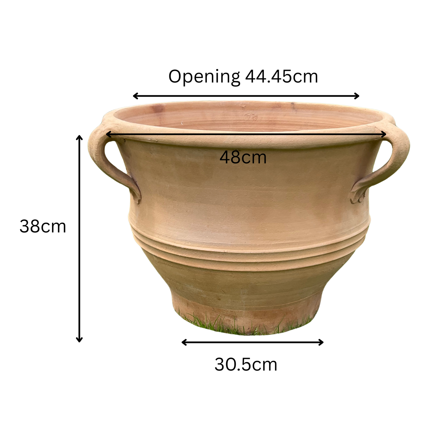 Measurements of Kaliva Cretan Pot