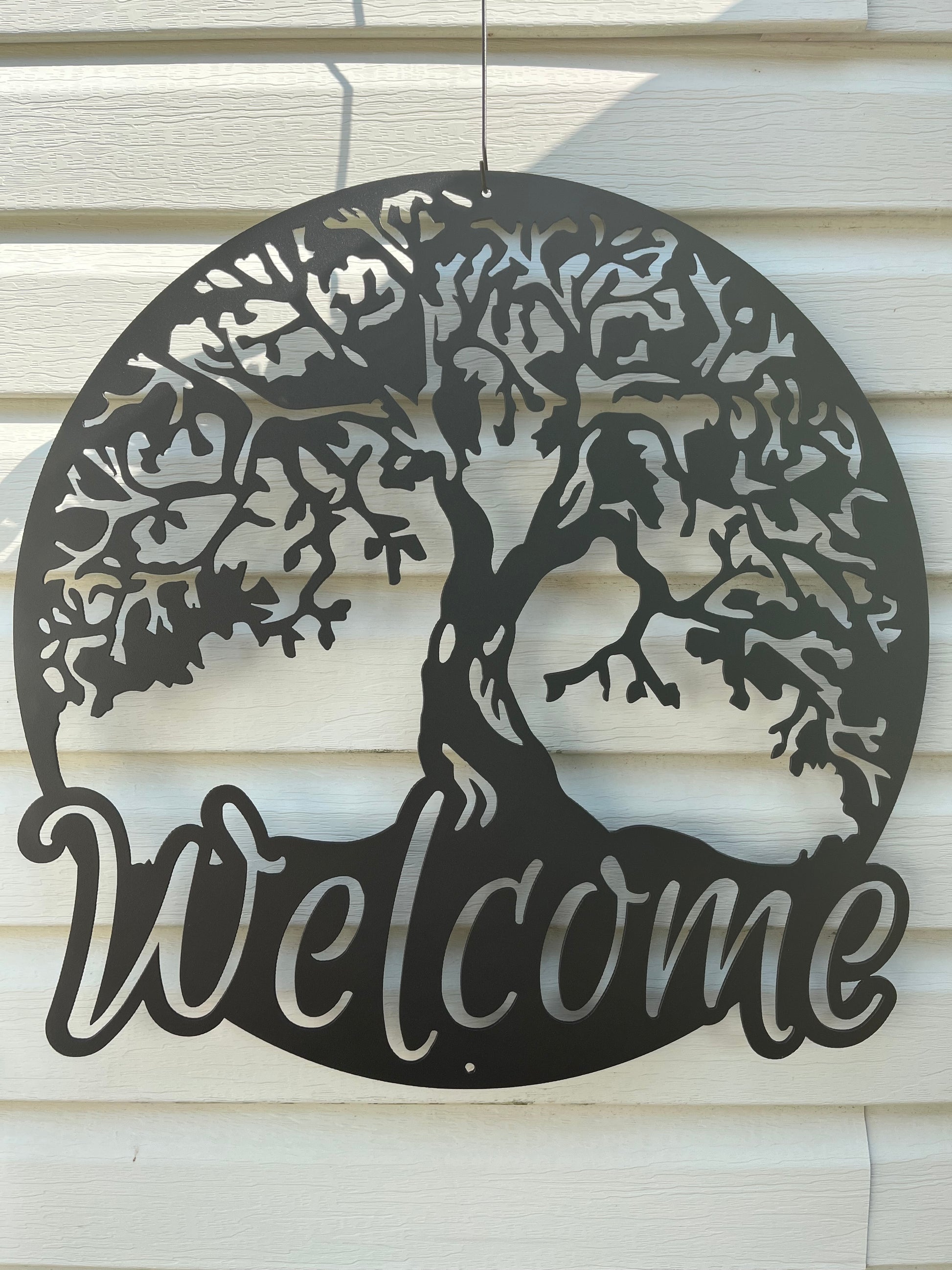welcome tree of life wall decor