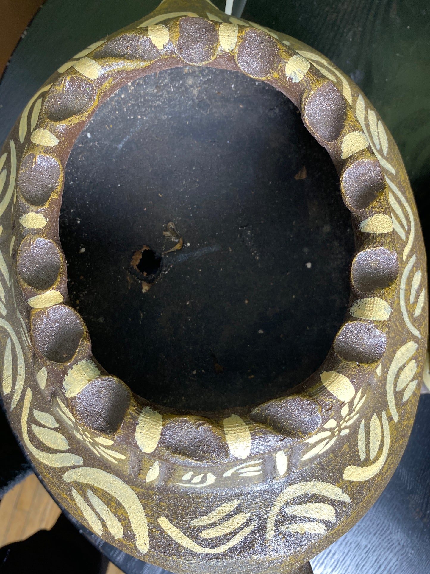 Inside of Turtle Planter