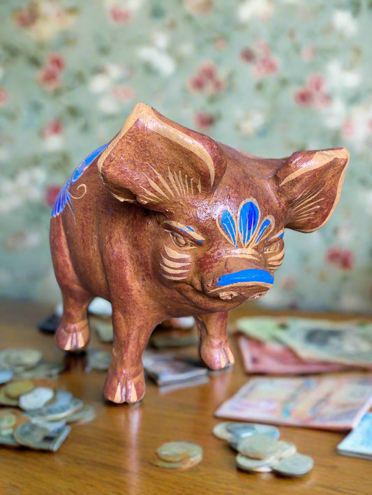 Piggy Bank hand painted from mexico