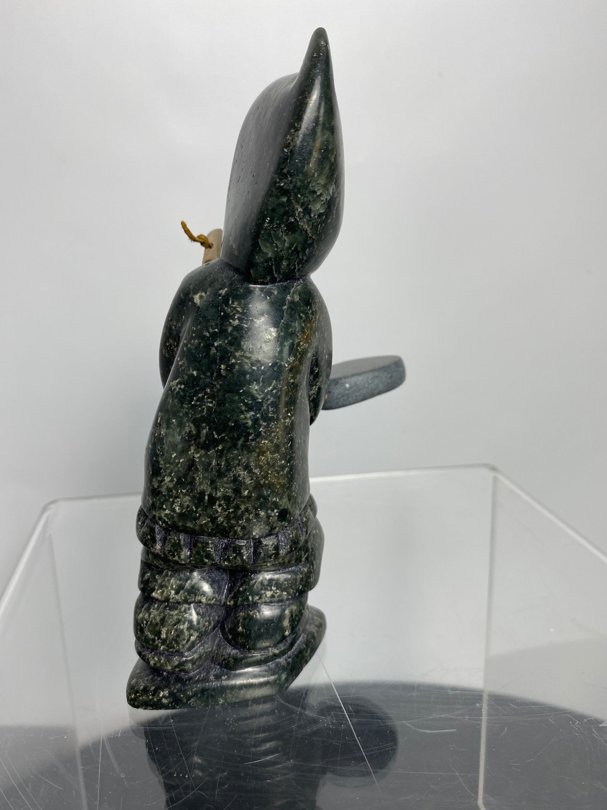 Nunavik sculpture of a drummer