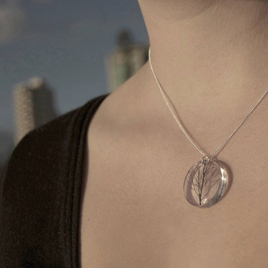 Round City Tree Necklace