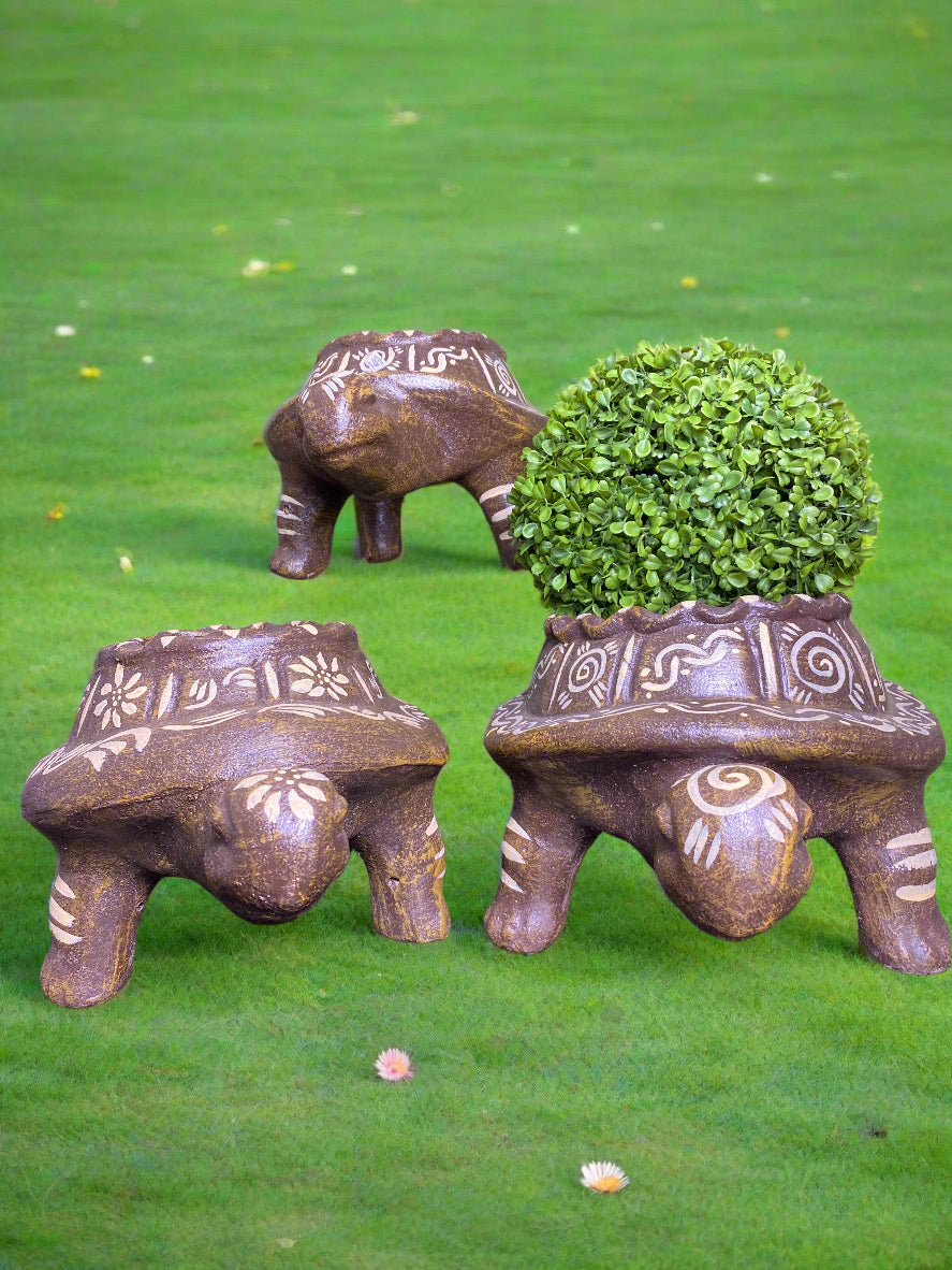 Turtle planters - 3 sizes
