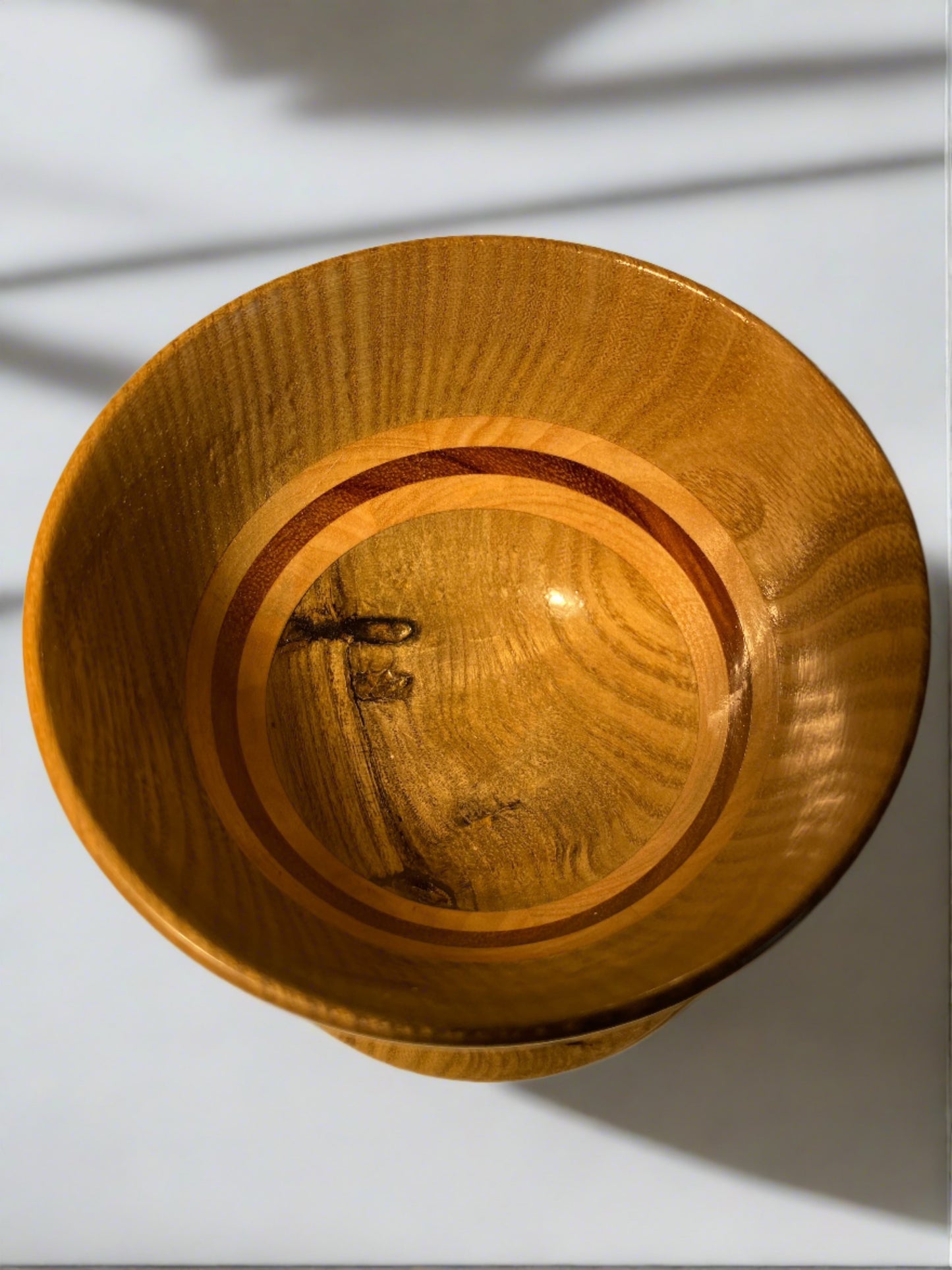 Colin Baker Hand Turned Wine Bottle Coaster - #407