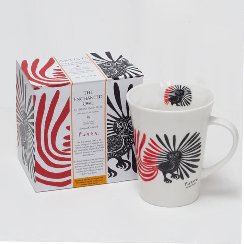 Kenojuak Ashevak - The Enchanted Owl Porcelain Mug