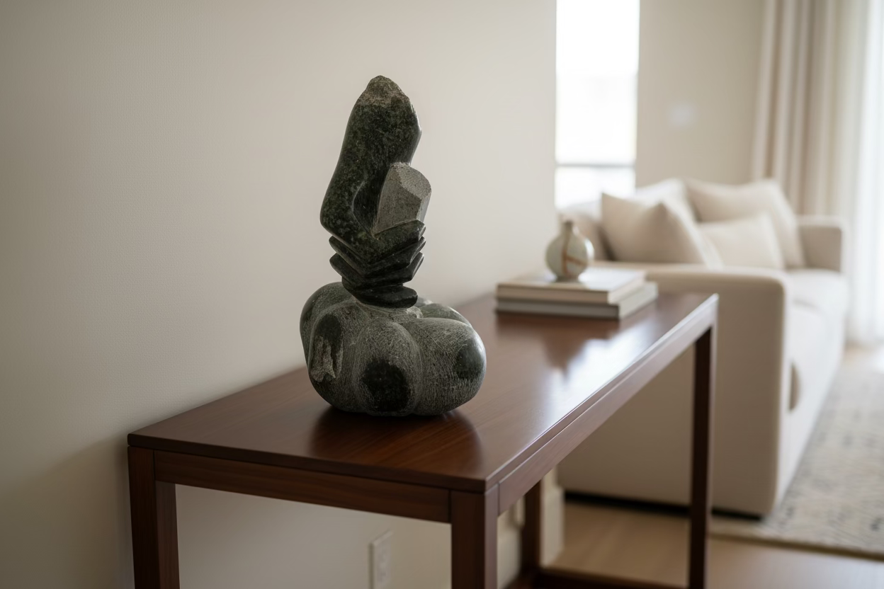 "Good Harvest" - Artist Jonathan Mhondorohuma - Zimbabwe Sculpture
