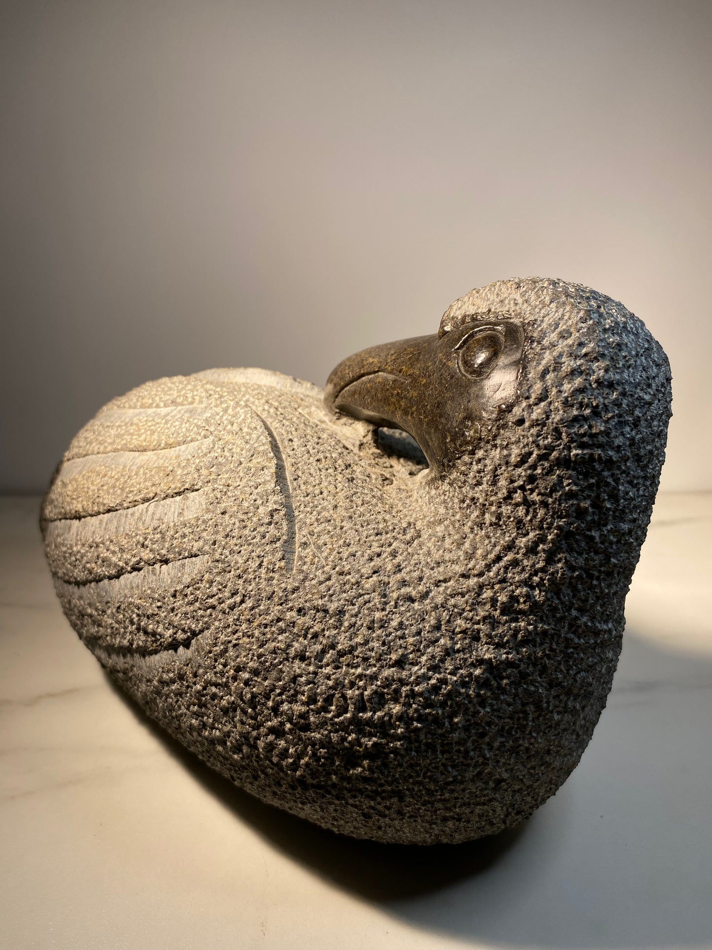 Quiet Bird - Artist Johnathan Mhondorohuma