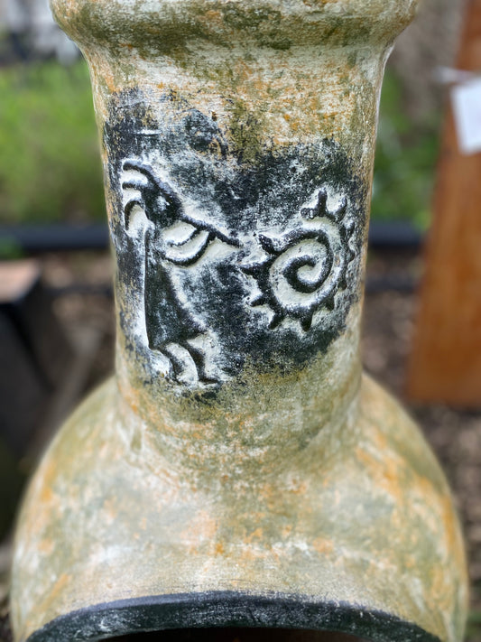 Small Chiminea #3 decor- made in mexico