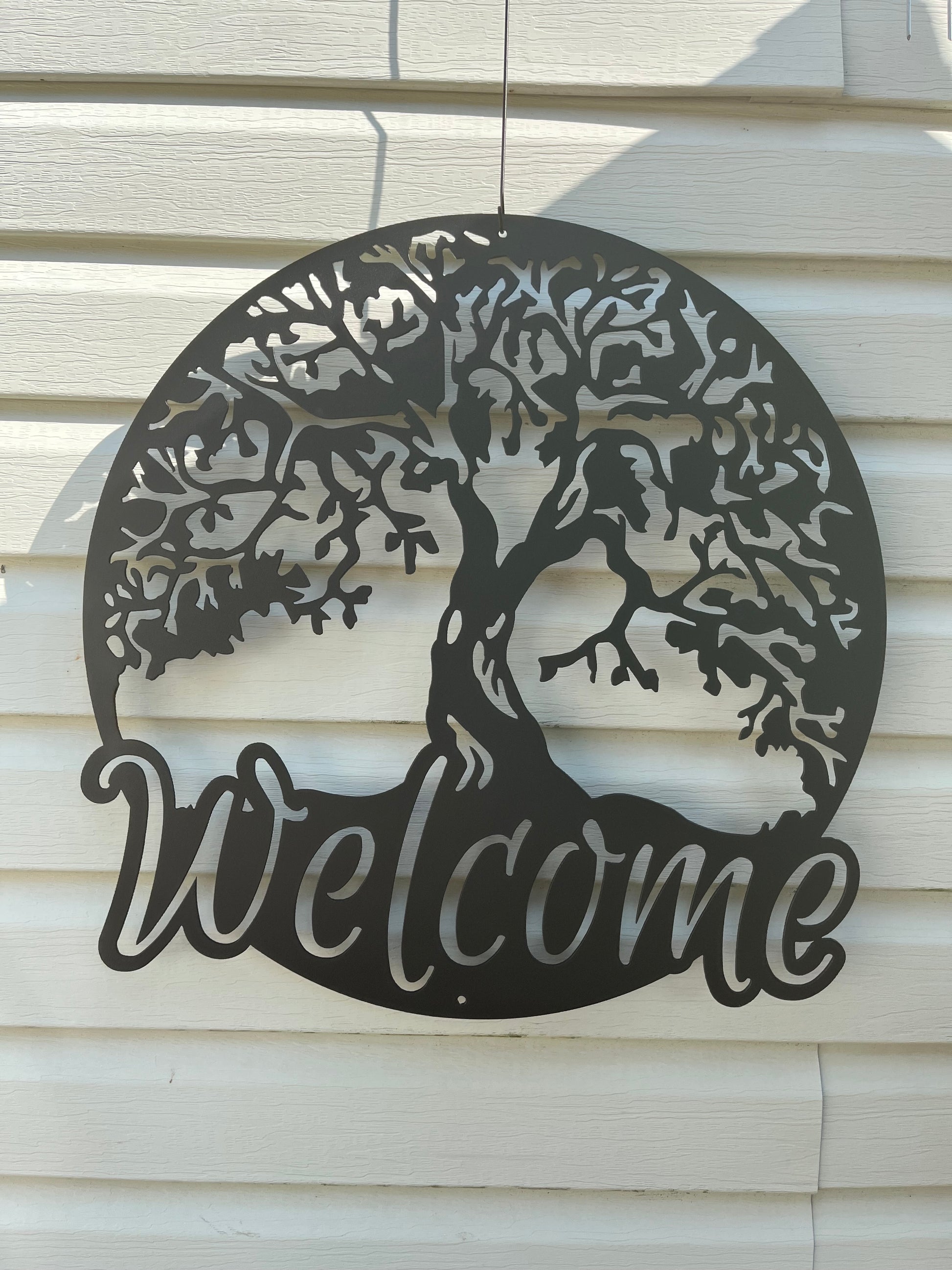 welcome tree of life wall decor