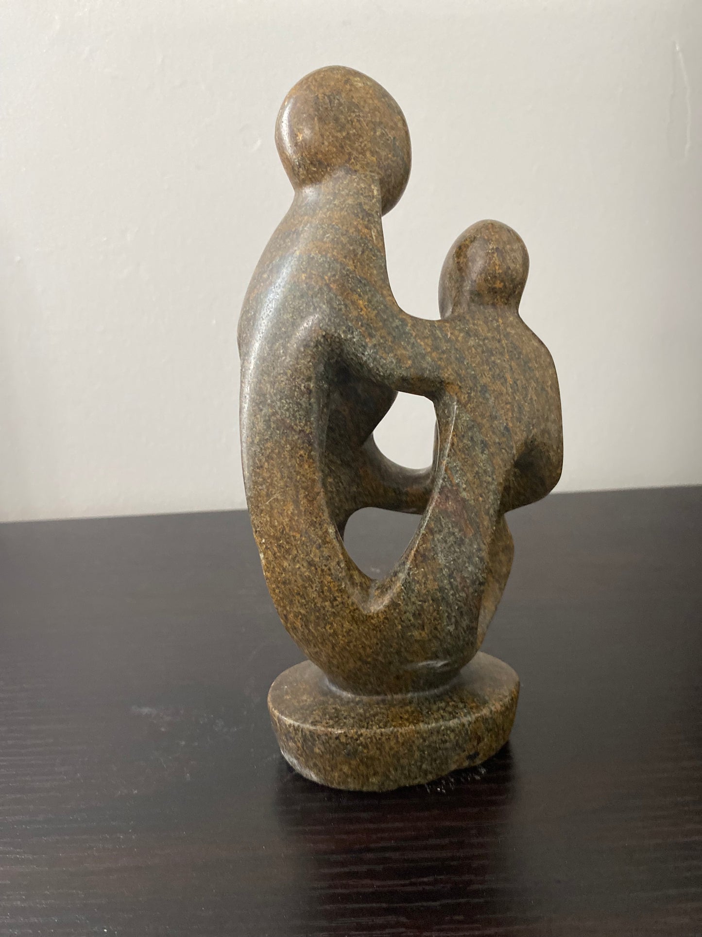 Stone Sculpture of a family of 4 made in Zimbabwe