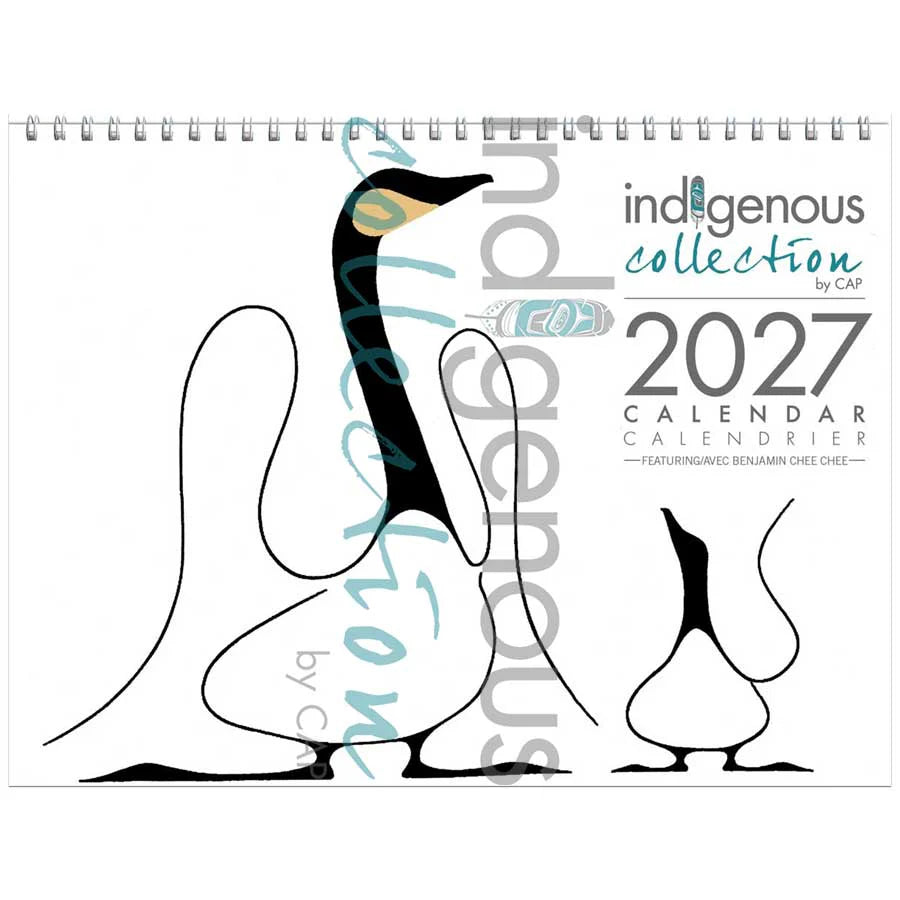2027 Wall Calendar - Artist Benjamin Chee Chee