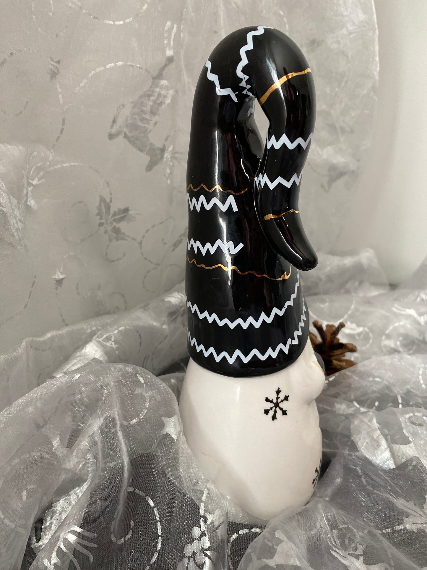 Black and White LIght-up Gnome