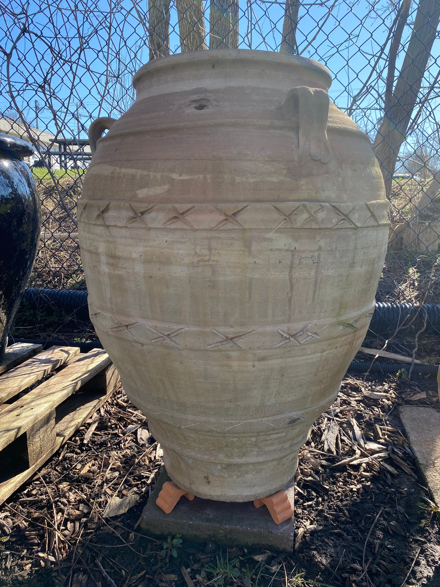 Festos Jar – Handcrafted Cretan Terracotta Wine Jar