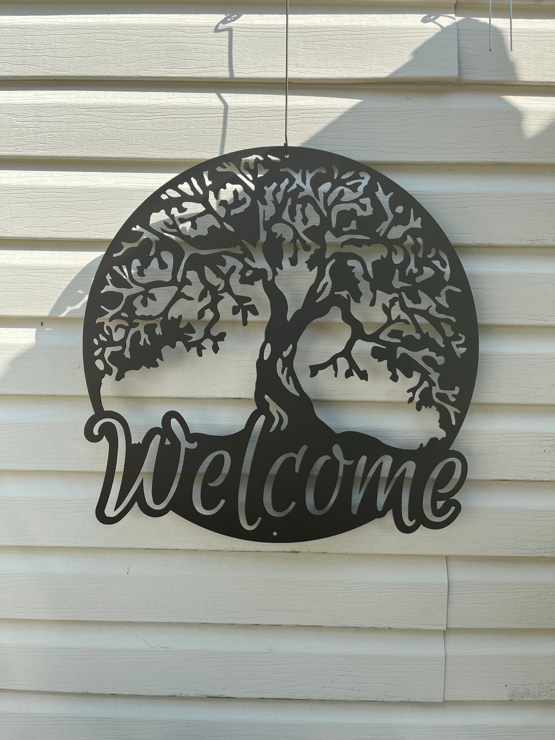 welcome tree of life wall decor