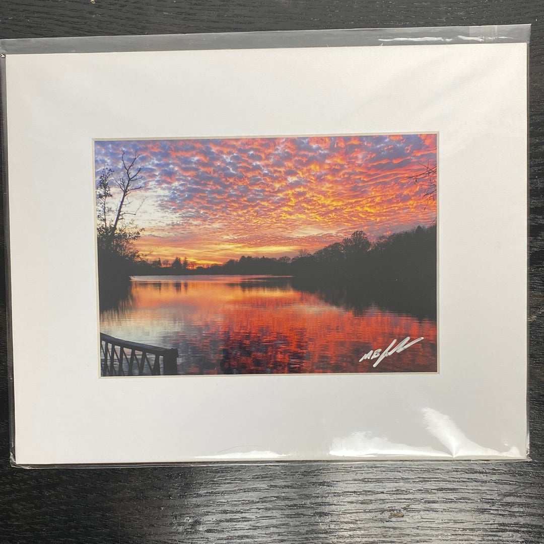 Mackerel Sunset (Lake Gibson)