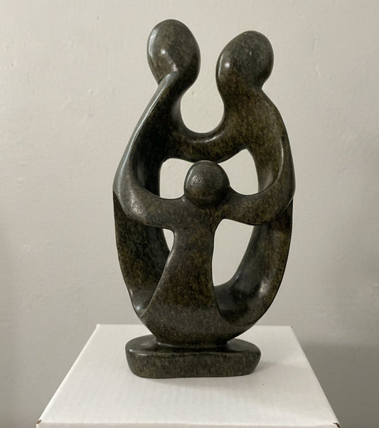 Family of 3 Stone Sculpture