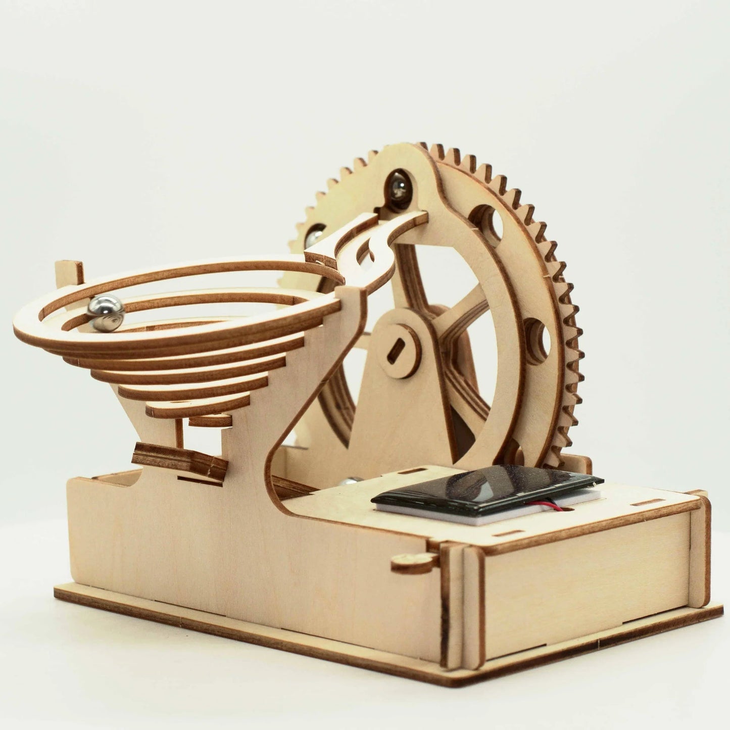 Wooden Marble Run - Spiral