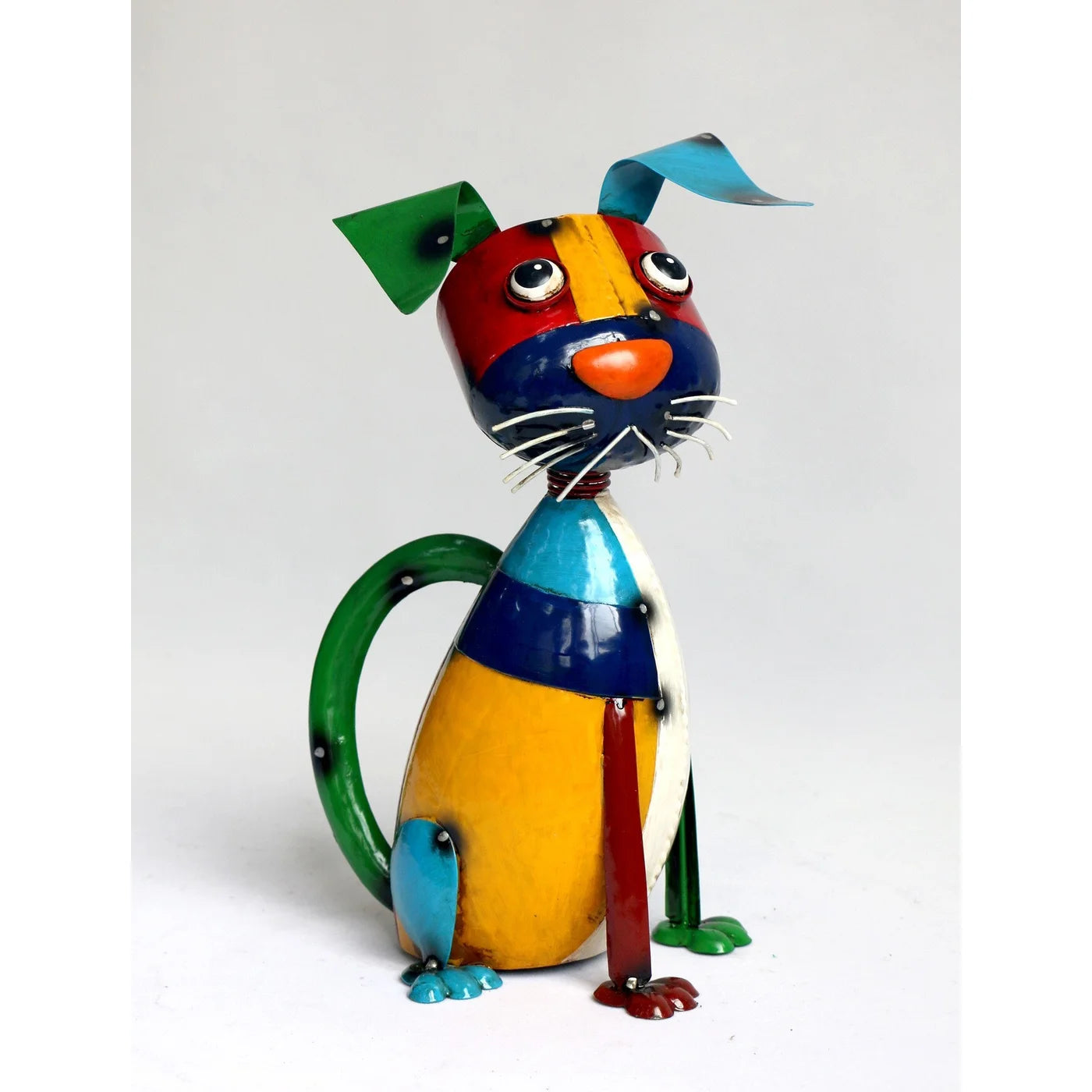 Metal Dog Colourful for the garden