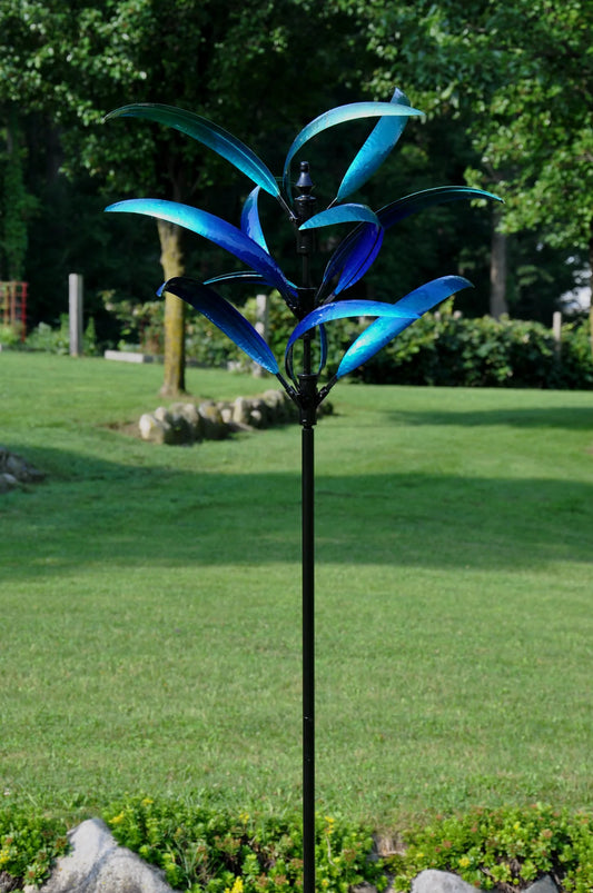 Metal wind spinner
