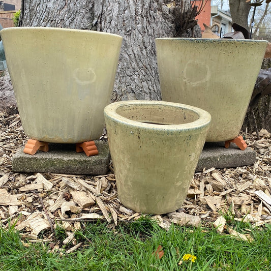 Taper Planter - Cream
