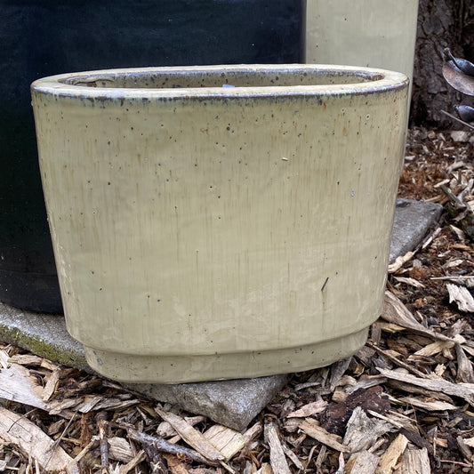 Oval Planter - Cream