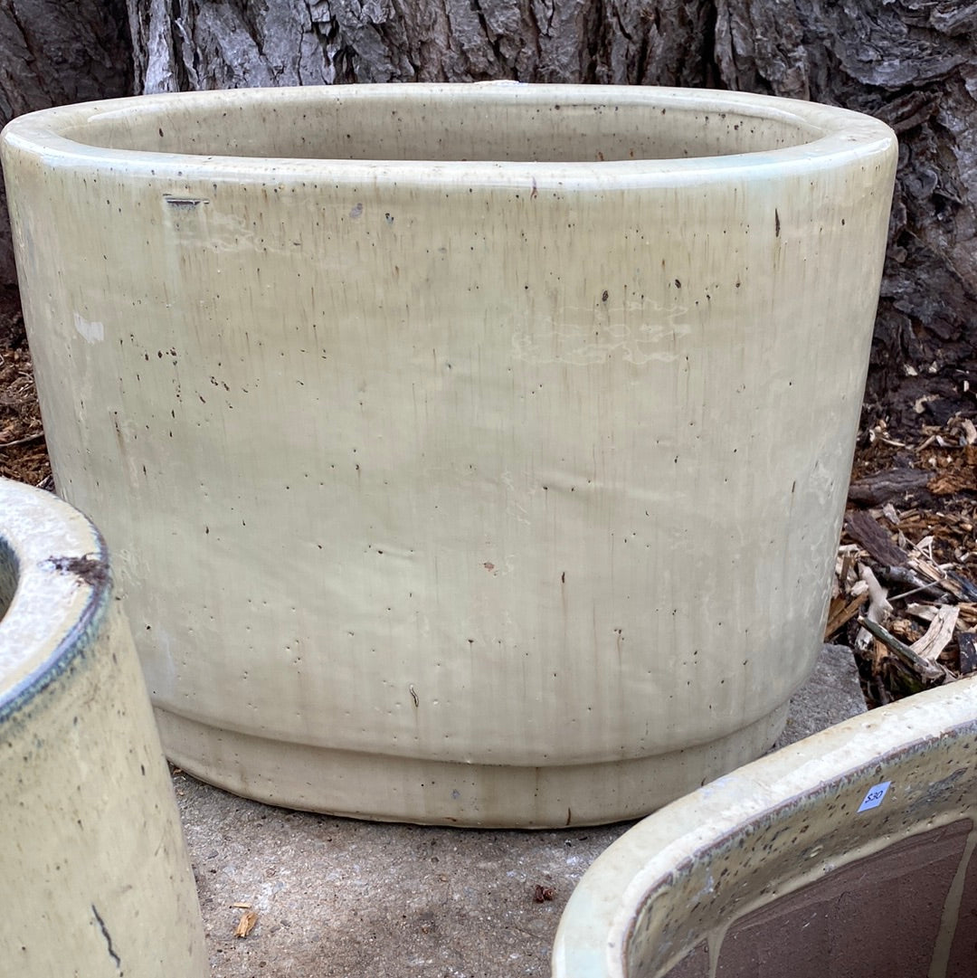 Oval Planter - Cream