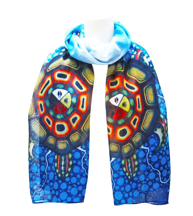 Medicine Turtle Scarf - James Jacko