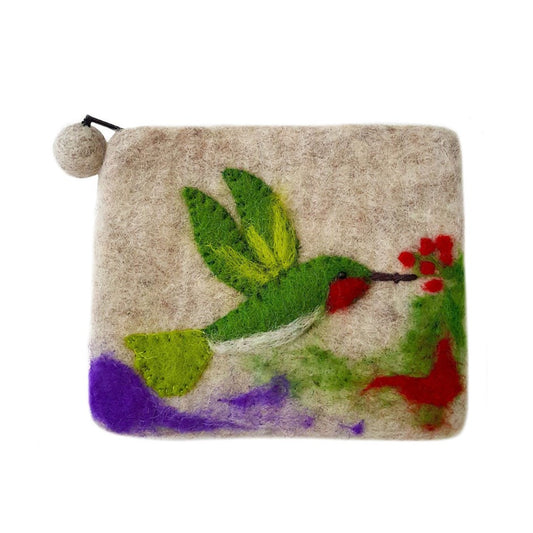Hummingbird Change Purse
