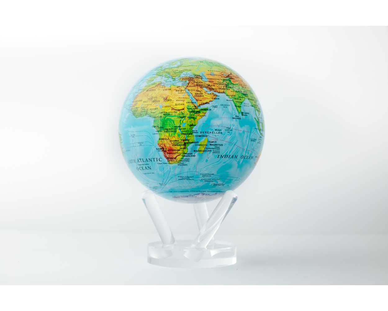 RBE - Blue Relief Map 6”