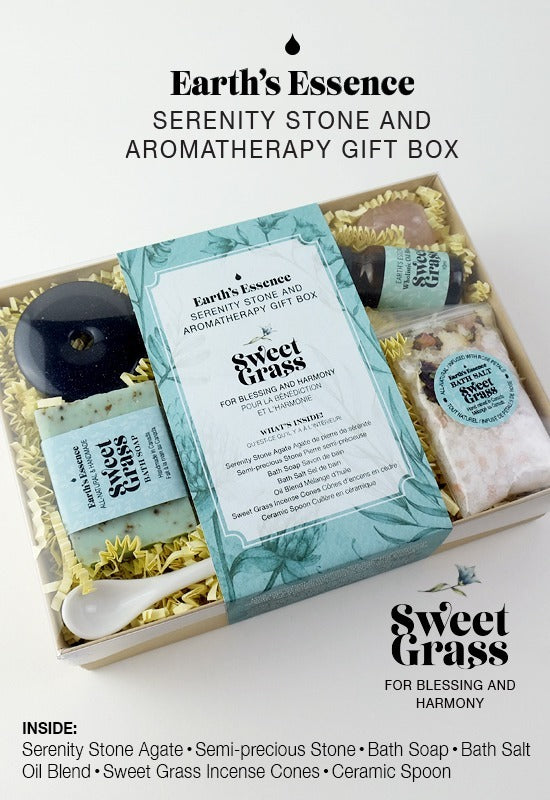 Sweet Grass Smudge Kit