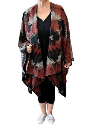 Shawl Buffalo Cross - Rusty Shade