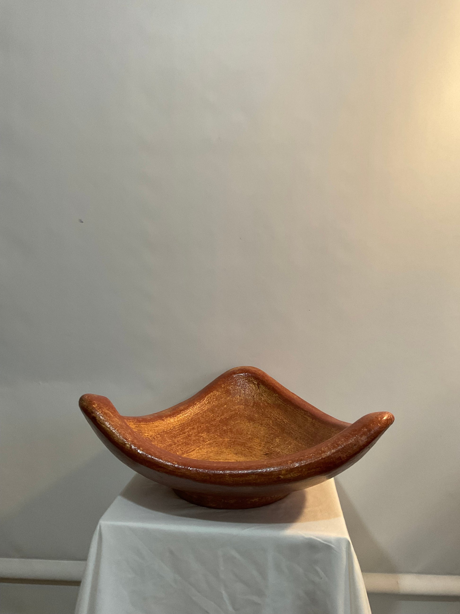Clay bowl made in Mexico
