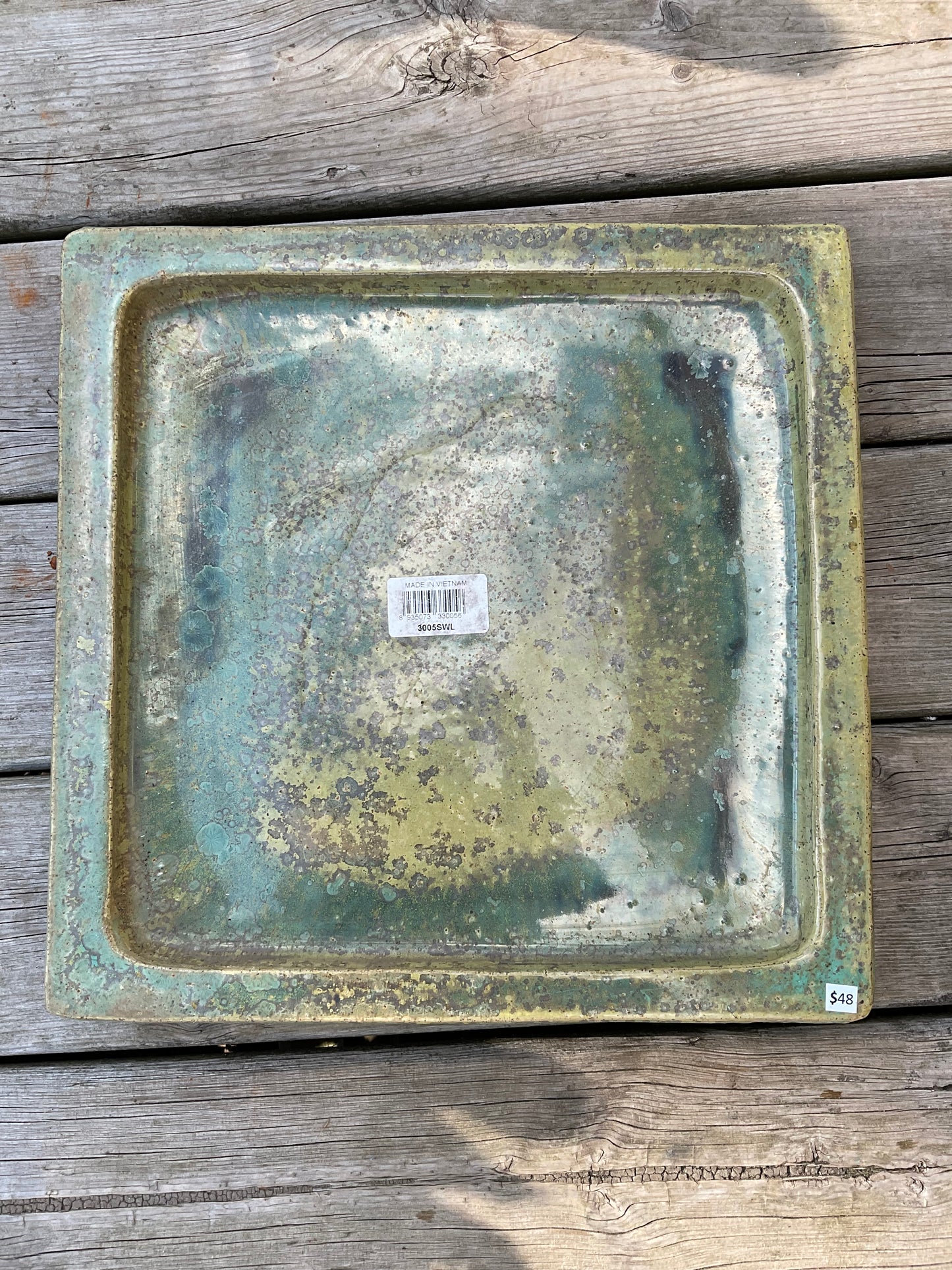 Square Pot Base Large -Made in Vietnam