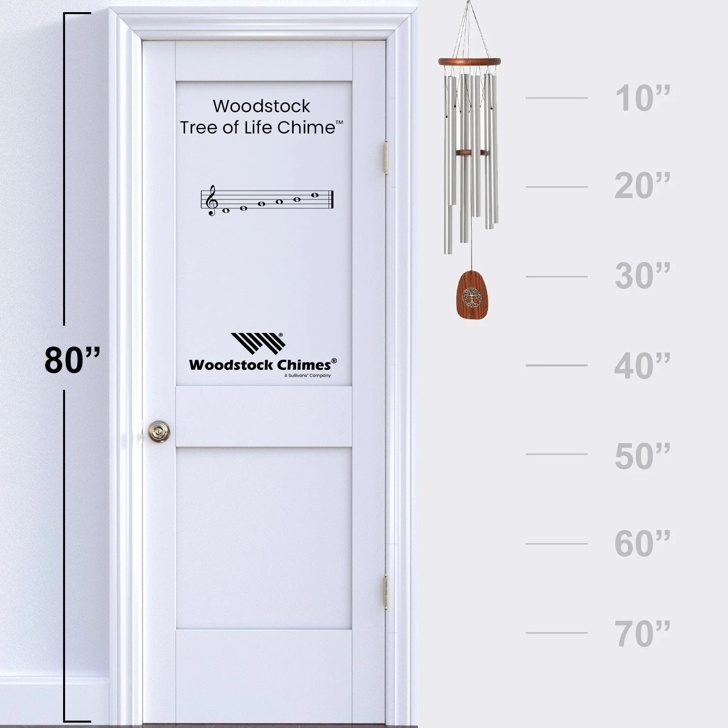 Tree of life wind chime