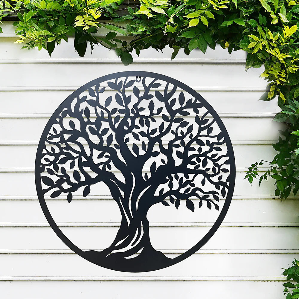 Tree of Life Metal Wall Decor - 23.5”