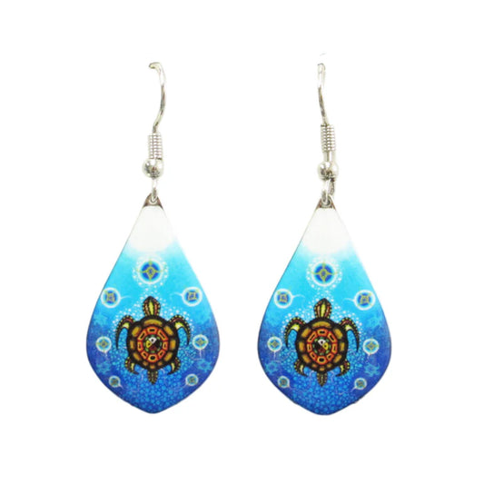 James Jacko Medicine Turtle Gallery Collection Earrings