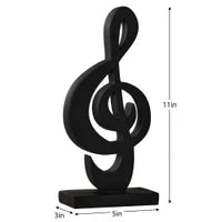 decorative treble clef