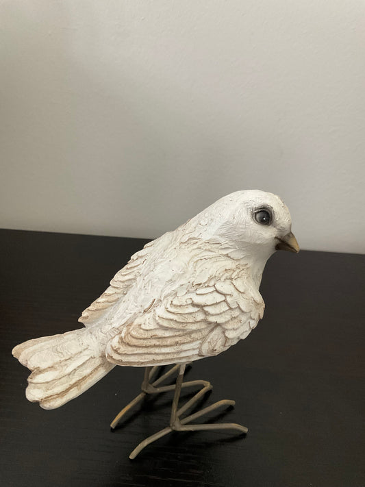 White Standing Bird