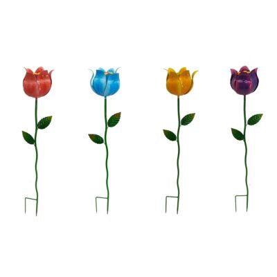 Metal Tulip Stake