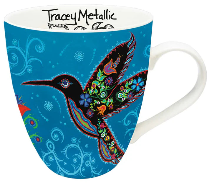 Indigenous mug by Tracey Metallic