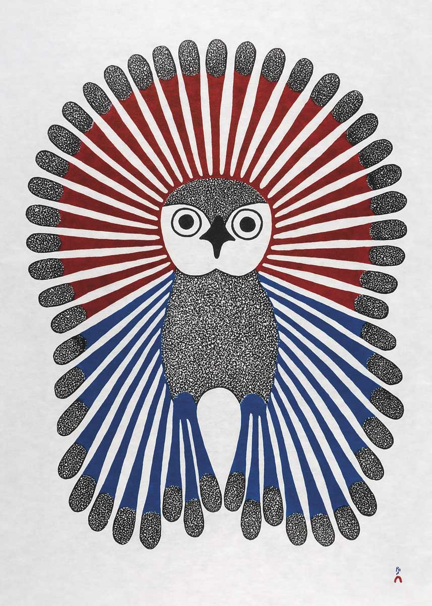 Indigenous art card