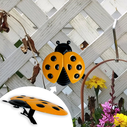 Clip on Yellow Ladybug